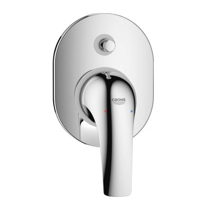 GROHE 29043000 - Miscelatore per vasca EUROCUBE, cromato lucido