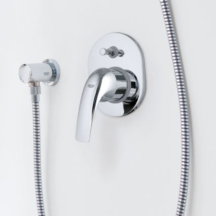 GROHE 29043000 - Mitigeur de baignoire EUROCUBE chromé brillant