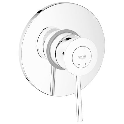GROHE 29048000 - Mitigeur de douche pour installation encastrée BAUCLASSIC chrome brillant