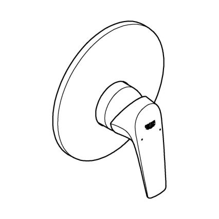 GROHE 29116000 - Mitigeur de douche START FLOW chromé brillant