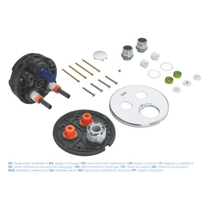 GROHE 29119000 - Thermostat GROHTHERM SMARTCONTROL Chrome poli