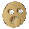 GROHE 29119GN0 - Unterputz-Thermostat GROHTHERM SMARTCONTROL, gebürstetes Gold