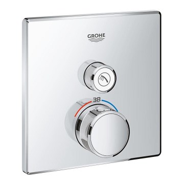 GROHE 29123000 - Mitigeur thermostatique de douche GROHTHERM SMARTCONTROL chromé