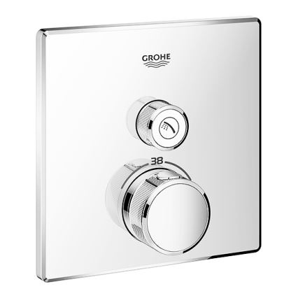 GROHE 29123000 - Mitigeur thermostatique de douche GROHTHERM SMARTCONTROL chromé