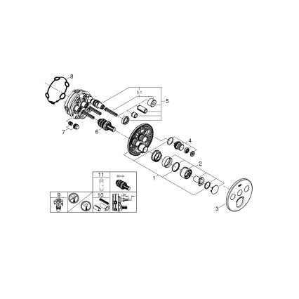 GROHE 29146000 - Mitigeur SMARTCONTROL chrome brillant