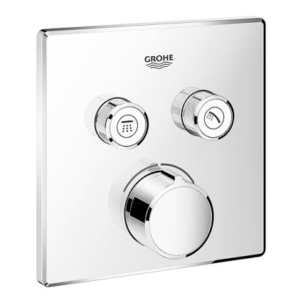 GROHE 29148000 - Cache pour mitigeur encastré SMARTCONTROL chromé brillant