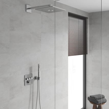 GROHE 29149000 - Piastra di copertura per miscelatore da incasso SMARTCONTROL 158 × 158 mm cromo