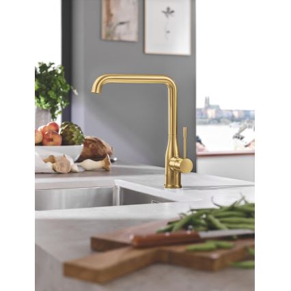GROHE 30269GN0 - Mitigeur d'évier ESSENCE, finition dorée