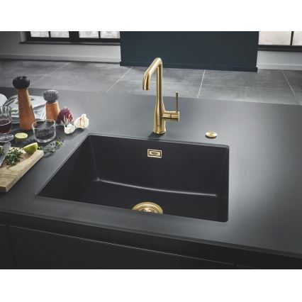 GROHE 30269GN0 - Mitigeur d'évier ESSENCE, finition dorée