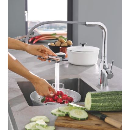 GROHE 30270000 - ESSENCE Spültischarmatur 348 mm glänzender Chrom