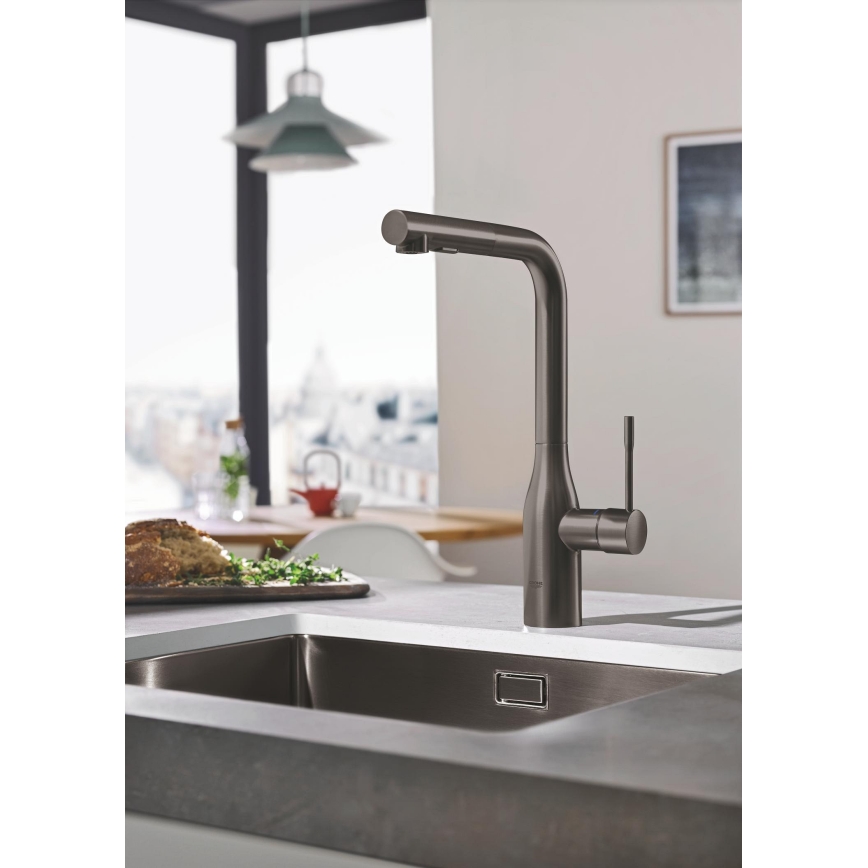 GROHE 30270AL0 - ESSENCE Einhand‑Küchenarmatur, Graphit
