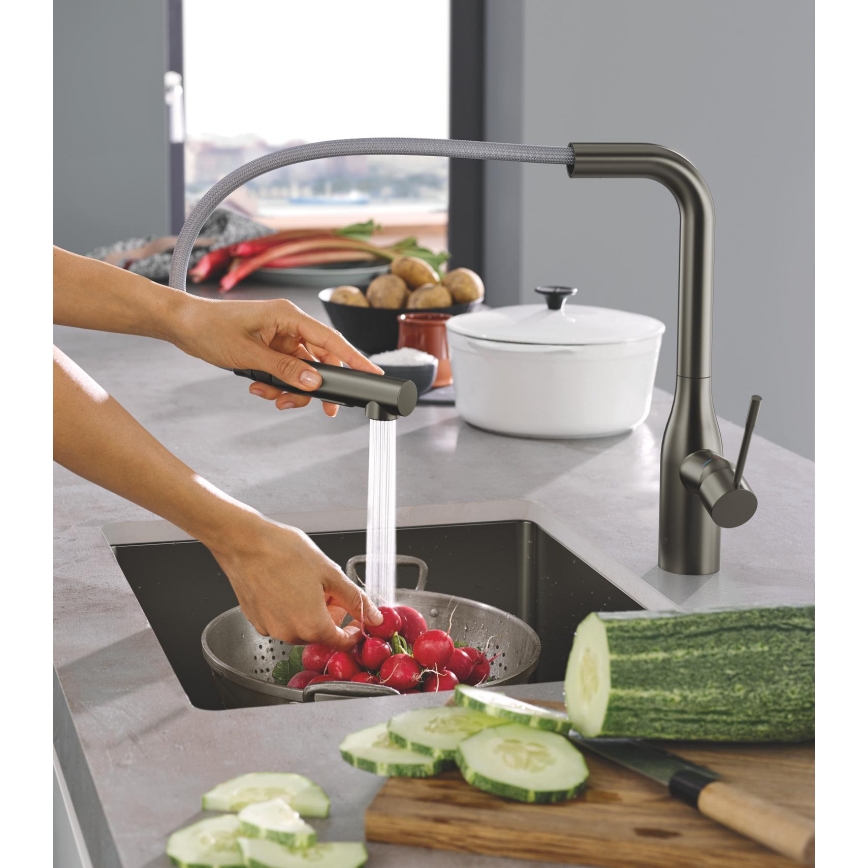 GROHE 30270AL0 - Mitigeur pour évier ESSENCE graphite