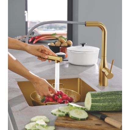 GROHE 30270GN0 - ESSENCE Küchenarmatur in Gold
