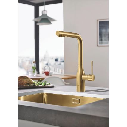GROHE 30270GN0 - Miscelatore da cucina ESSENCE oro