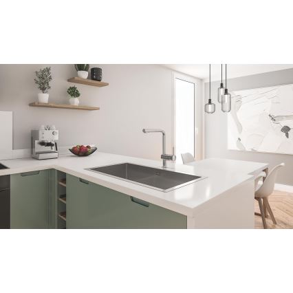 GROHE 30274DC0 - Miscelatore per lavello A in acciaio inossidabile