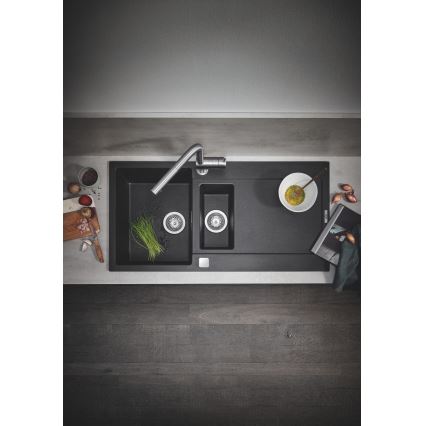 GROHE 30274DC0 - Miscelatore per lavello A in acciaio inossidabile