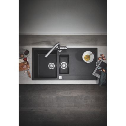 GROHE 30274DC0 - Miscelatore per lavello A in acciaio inossidabile