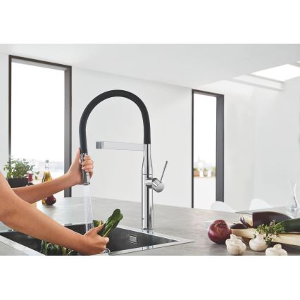GROHE 30294000 - Mitigeur d'évier ESSENCE 530 mm chrome brillant