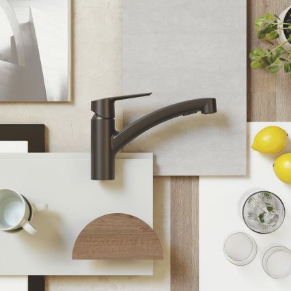 GROHE 303072431 - Mitigeur d'évier START 185 × 227 mm noir