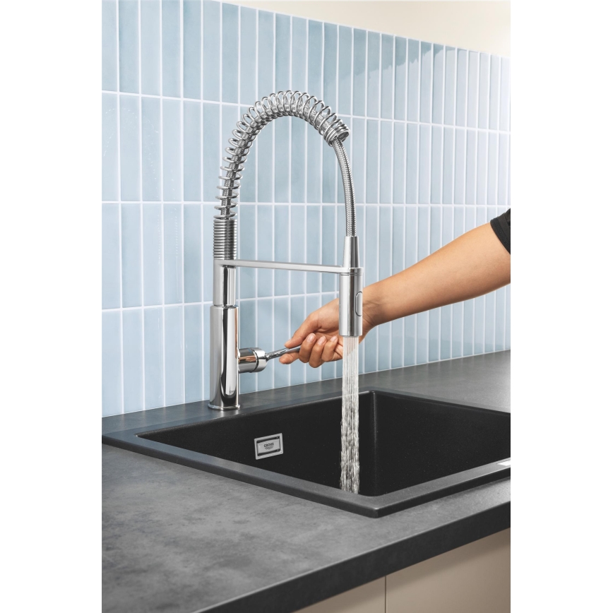 GROHE 30361000 - Küchenarmatur GET 455 mm, Chrom glänzend