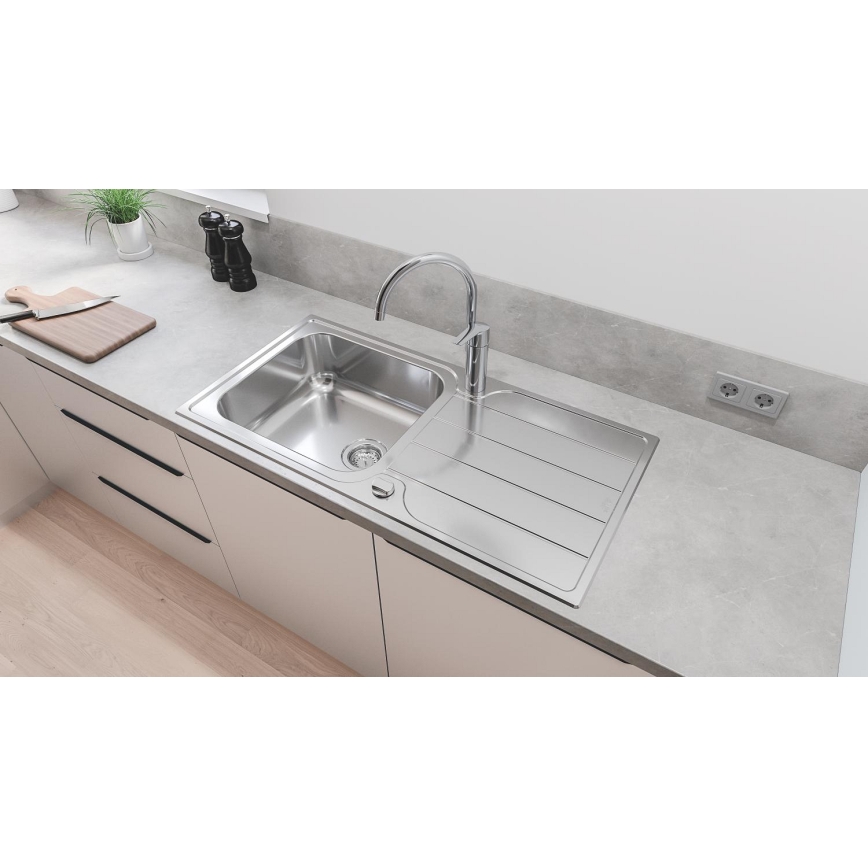 GROHE 30469000 - Miscelatore per lavello START a bocca alta, cromo lucido