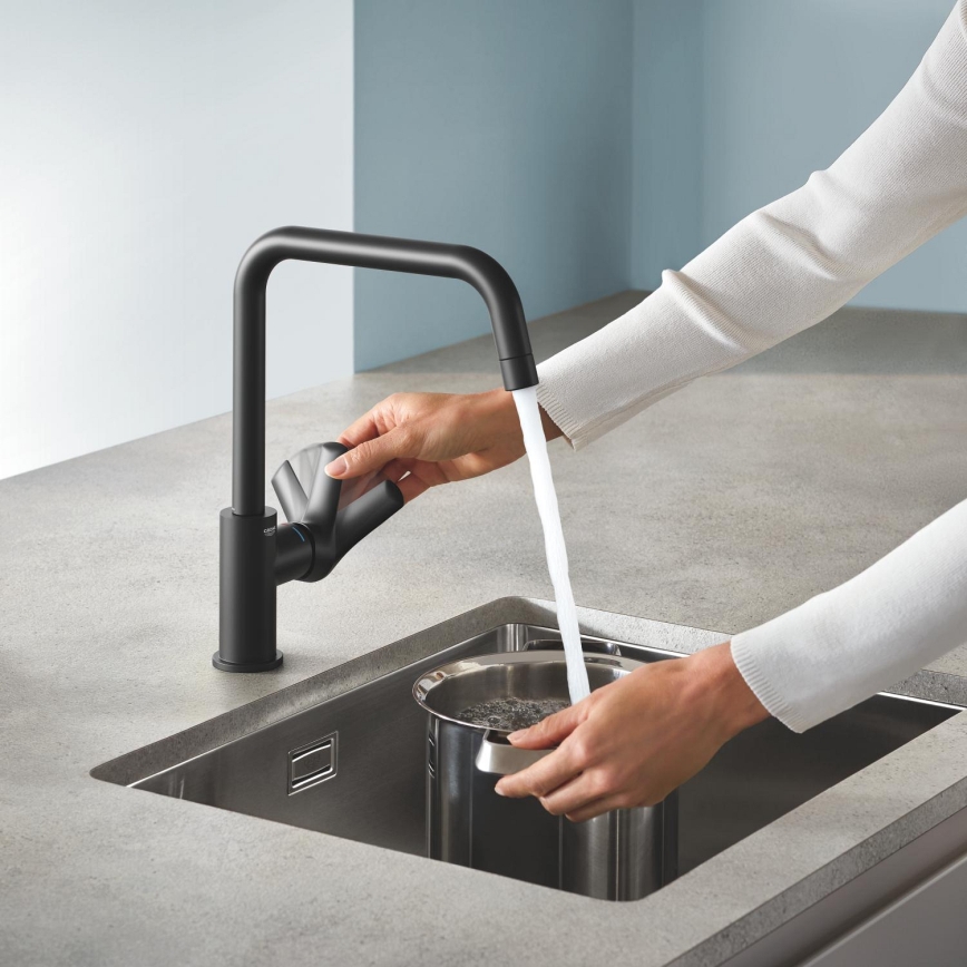 GROHE 304692430 - Miscelatore da cucina START 339 mm nero