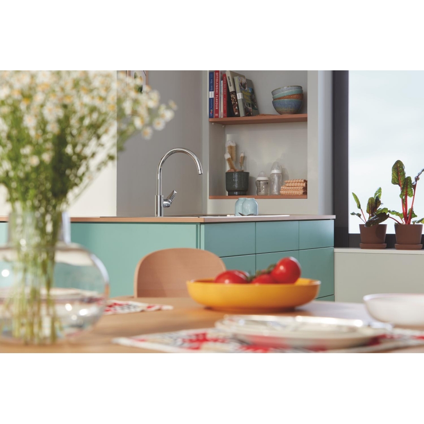 GROHE 30529001 - Mitigeur d'évier START EDGE, chromé brillant