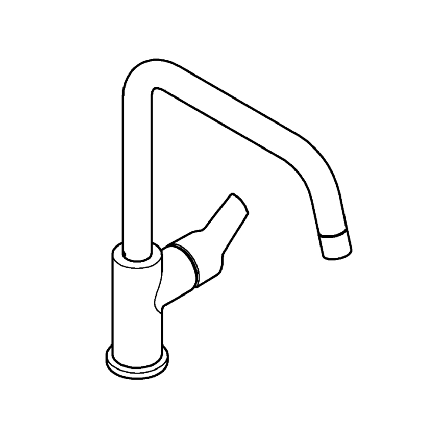 GROHE 30630000 - Spültischarmatur START 311 mm, glänzender Chrom