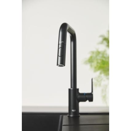 GROHE 306312430 - Spültischarmatur QUICKFIX START 362 mm schwarz