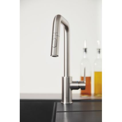 GROHE 30631DC0 - Miscelatore per lavello START in acciaio inox