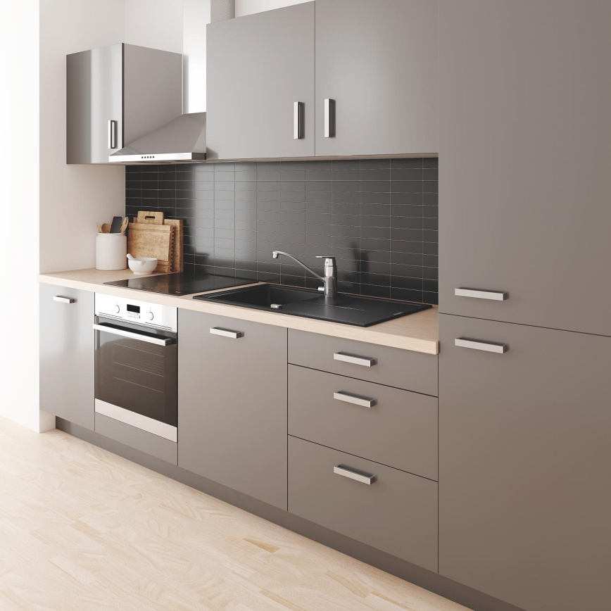 GROHE 31161000 - Miscelatore per lavello EUROSMART COSMOPOLITAN con rotazione 140°, cromo lucido