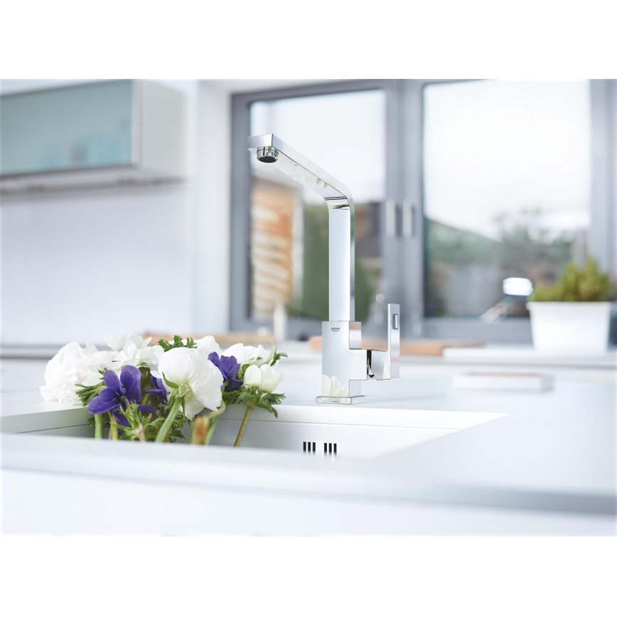 GROHE 31255000 - Küchenarmatur EUROCUBE, glänzender Chrom
