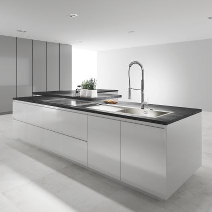 GROHE 31379000 - Mitigeur d'évier K7 G12” chromé brillant