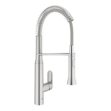 GROHE 31379DC0 - Mitigeur d'évier K7 en acier inoxydable
