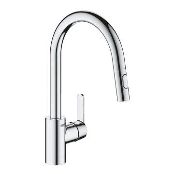 GROHE 31484001 - Mitigeur pour évier GET, chrome poli