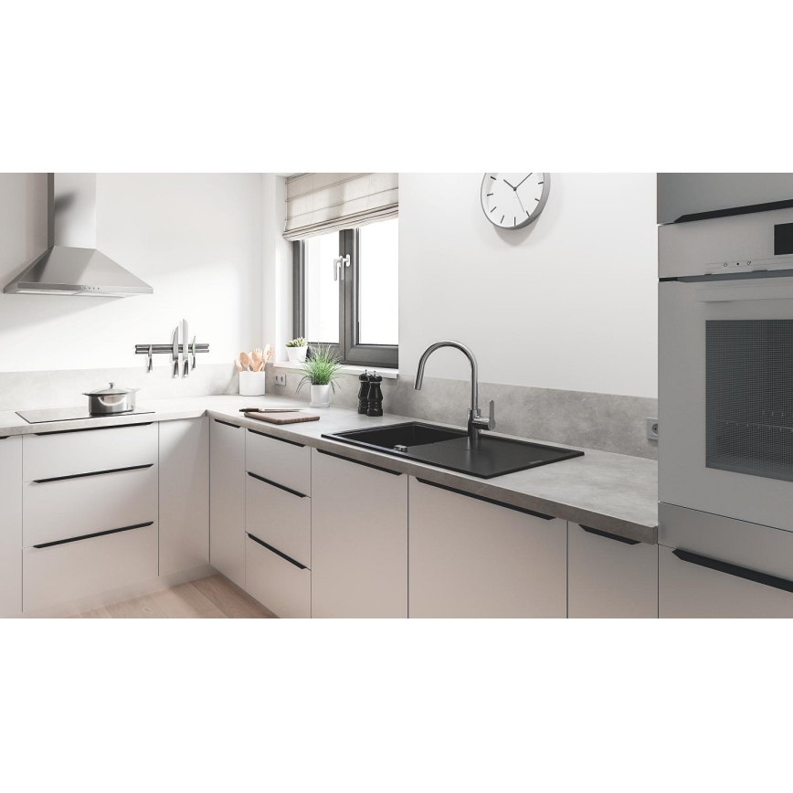 GROHE 31484001 - Mitigeur pour évier GET, chrome poli