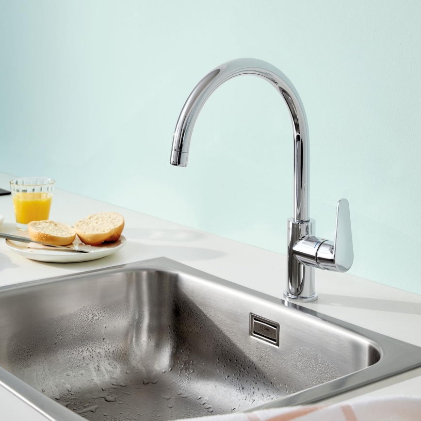 GROHE 31554001 - Miscelatore per lavello START CURVE cromo lucido