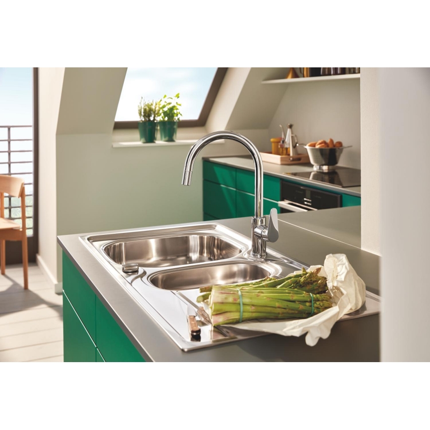 GROHE 31564SD1 - Spüle K200 965 × 500 mm Edelstahl