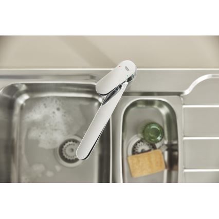 GROHE 31572SD1 - Évier K500 1000 × 500 mm en acier inoxydable