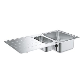 GROHE 31572SD1 - Évier K500 1000 × 500 mm en inox