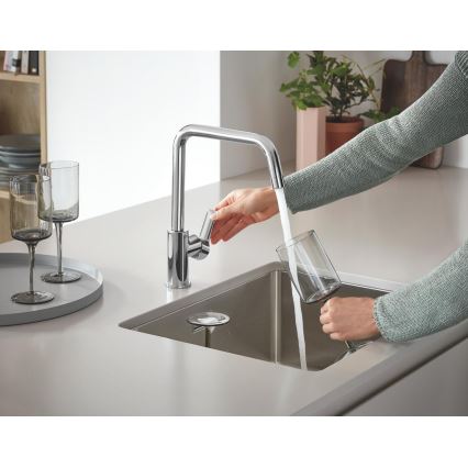 GROHE 31574SD1 - Lavello da cucina K700U 550 x 450 mm acciaio inox