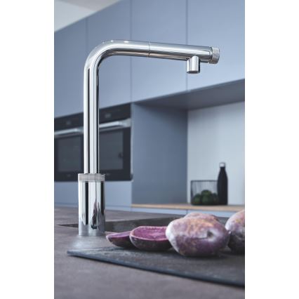 GROHE 31613000 - Mitigeur d'évier A SmartControl 314 mm, chrome brillant