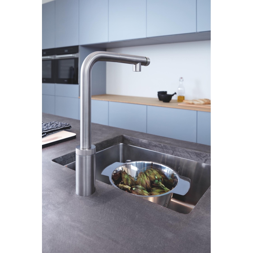 GROHE 31613DC0 - Miscelatore da cucina A SmartControl in acciaio inox