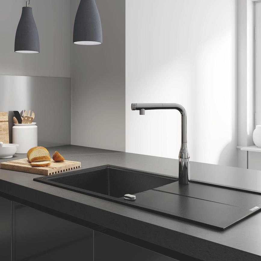 GROHE 31615000 - Mitigeur pour évier ESSENCE SMARTCONTROL 366 mm chrome brillant