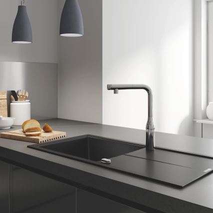 GROHE 31615000 - Spültischarmatur ESSENCE SMARTCONTROL 366 mm, glänzender Chrom