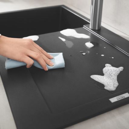 GROHE 31644AP0 - Évier composite K500 860 × 500 mm noir