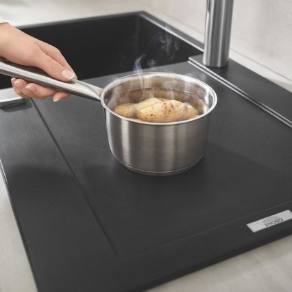 GROHE 31644AP0 - Évier composite K500 860 × 500 mm noir