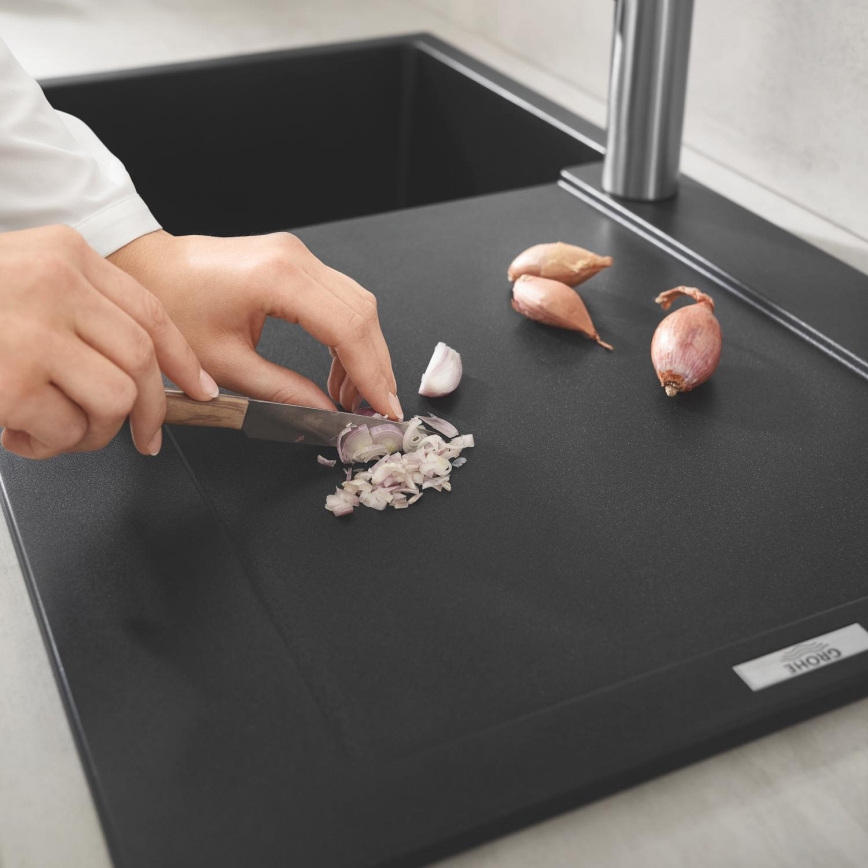 GROHE 31644AP0 - Kompositspüle K500 860 × 500 mm schwarz