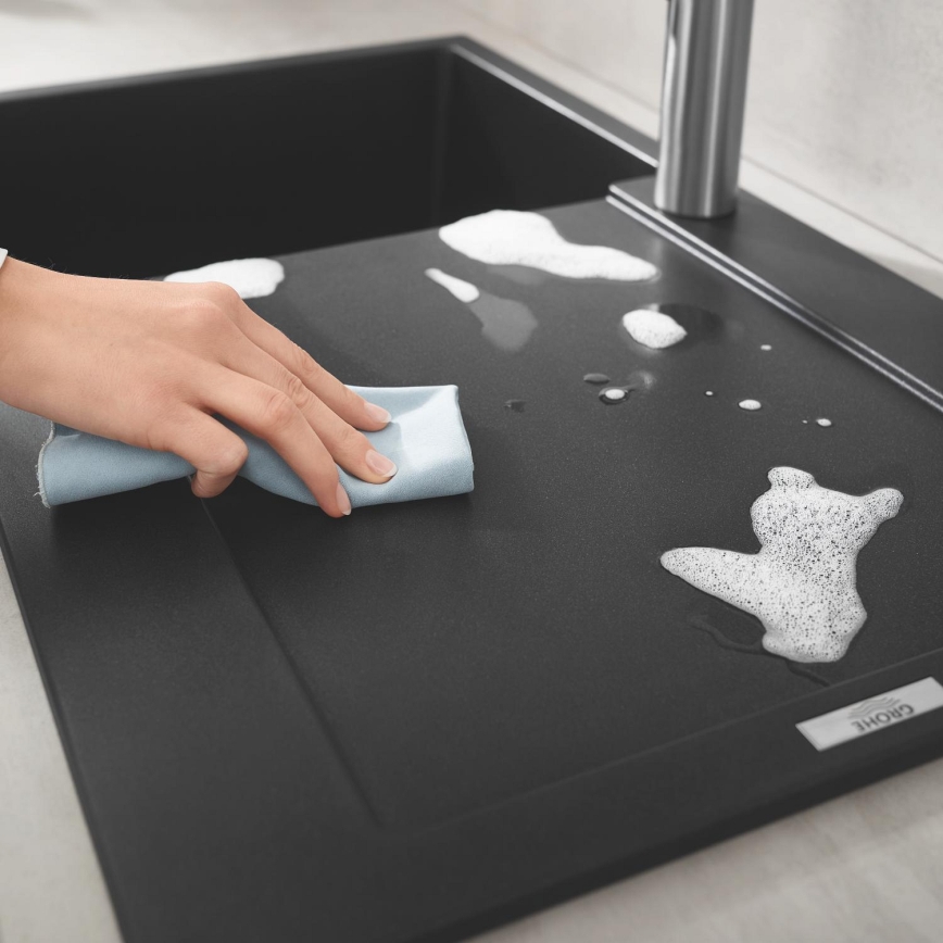 GROHE 31644AP0 - Lavello composito K500 860 × 500 mm nero