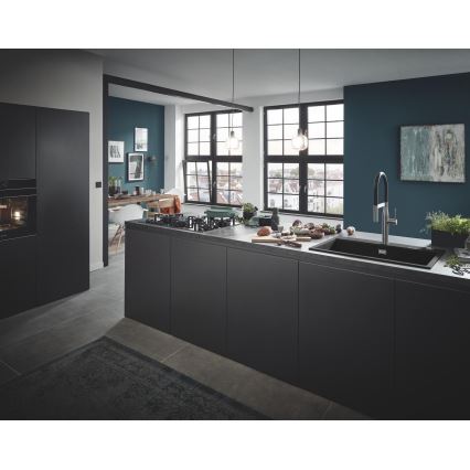 GROHE 31652AP0 - Évier composite K700 780 × 510 mm noir